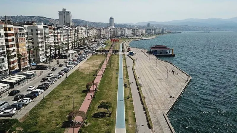 İzmir’de yağmur görünüp kayboldu: Sıcaklık artıyor