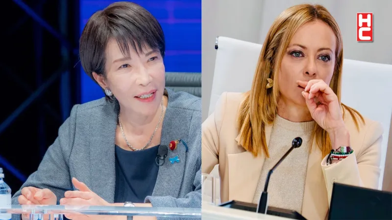 Japonya Başbakanı Sanae Takaichi ile İtalya Başbakanı Giorgia Meloni, telefonda görüştü