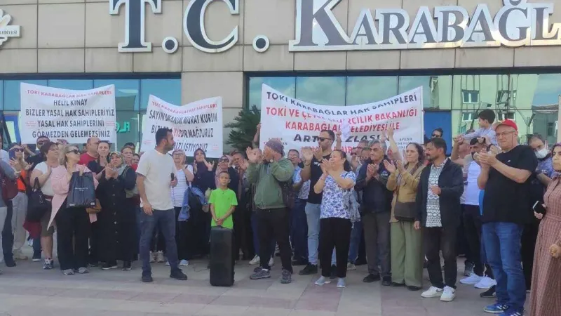 Karabağlar TOKİ hak sahipleri belediyeye seslendi: Bu evler bizim son şansımız, barınma hakkımız engellenemez!