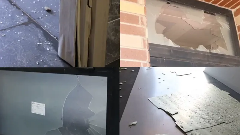 Karabağlar'daki spor tesisine saldırdılar: Vandal saldırıya sert tepki!