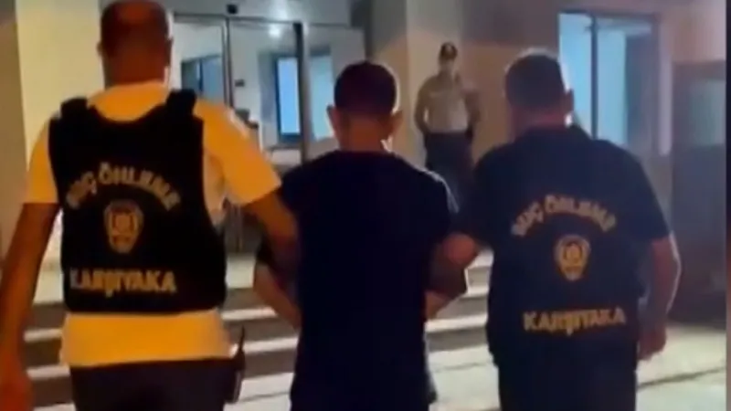 Karşıyaka'da Şok Baskın! 38 Yıl Hapis Cezasıyla Aranan Firari Yakalandı