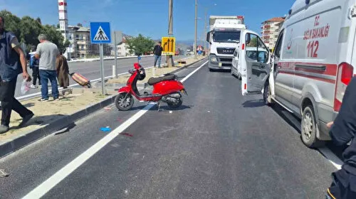 Kazada yaralanan motosiklet sürücüsü yaşam savaşını kaybetti
