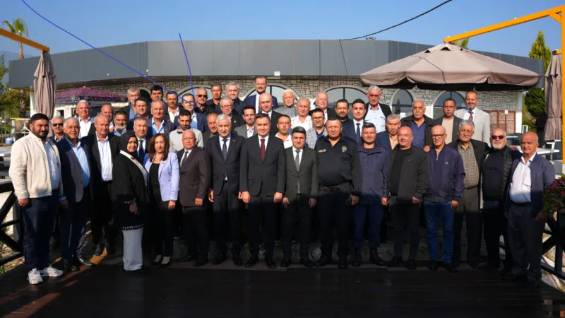 Kemalpaşa’da muhtarlar dinlendi