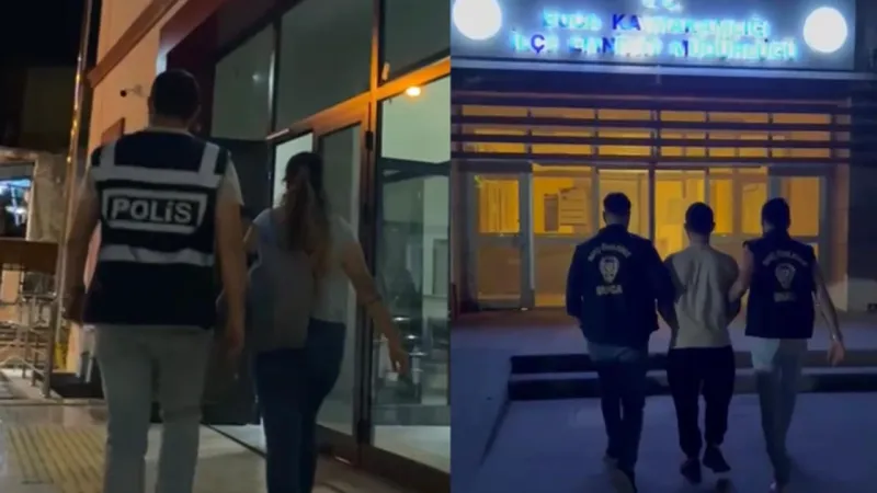 Kesinleşmiş hapis cezaları bulunuyordu: İzmir'de aranan 2 hükümlü yakalandı