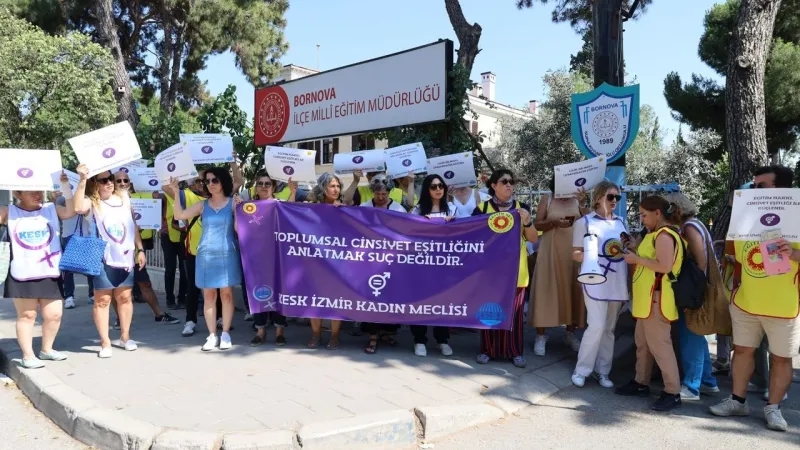 KESK İzmir Kadın Meclisi’nden MEB’e tepki: Cinsiyet eşitliği çarpıtılıyor