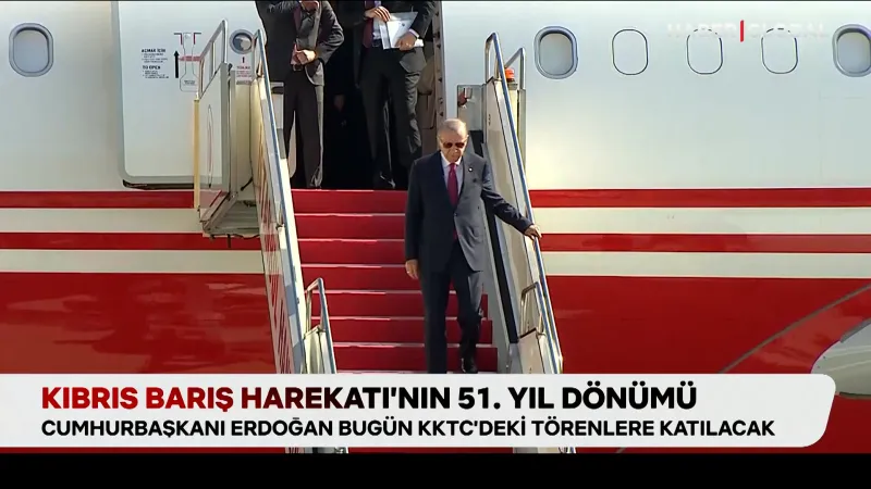 Kıbrıs Barış Harekatı'nın 51. yıl dönümü
