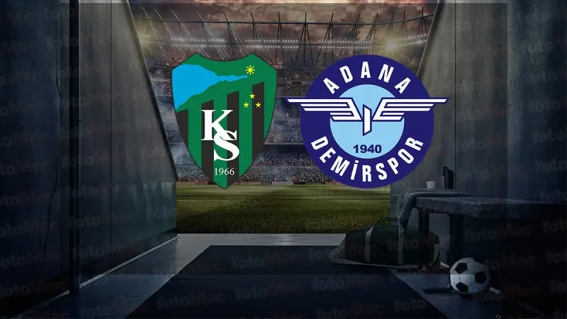 Kocaelispor-Adana Demirspor maçı ne zaman, saat kaçta ve hangi kanalda?
