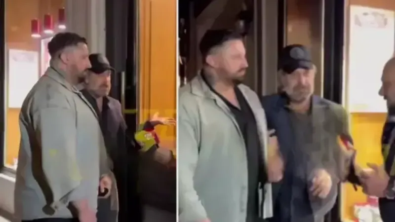 Nejat İşler Muhabire Kafa Attı! Küfür Krizi Kamerada