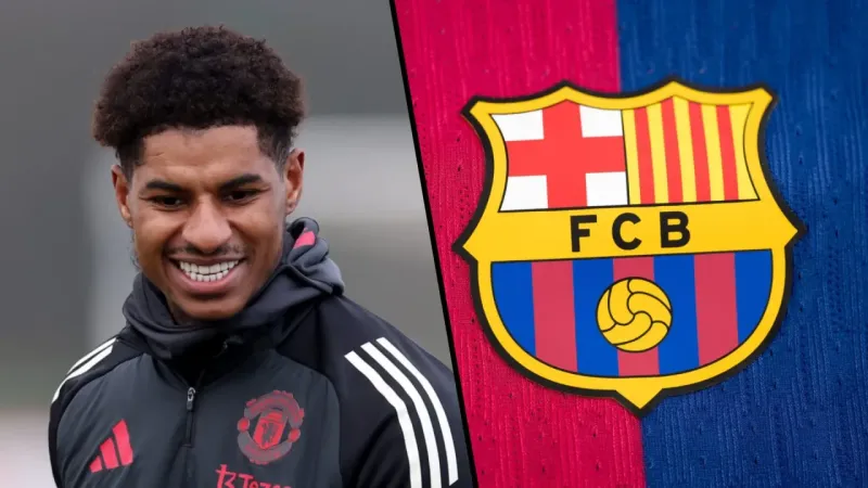 Marcus Rashford La Liga ekibi Barcelona'da