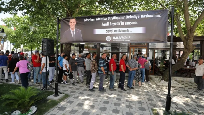 Ferdi Zeyrek Anısına Menderes'te Ücretsiz Yemek! Şok Detaylar