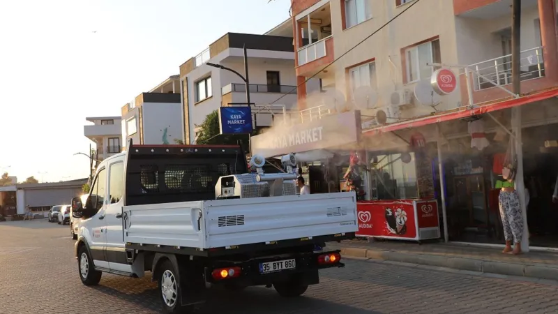 Menderes'te ilaçlama seferberliği: Sinek sorununa çözüm olacak