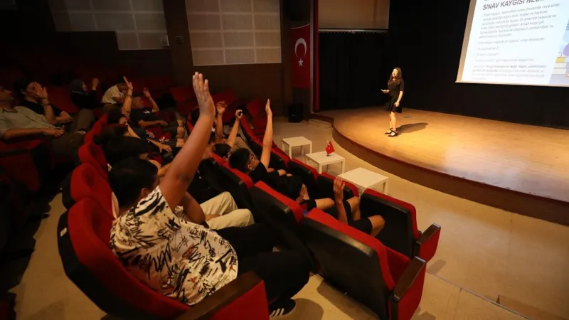 Menderes’te sınav kaygısına karşı eğitim: Sonraki program 19 Haziran'da