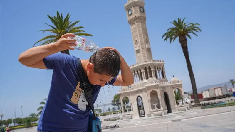 Meteoroloji hava durumu tahminini açıkladı: İzmir'de sıcaklara mola