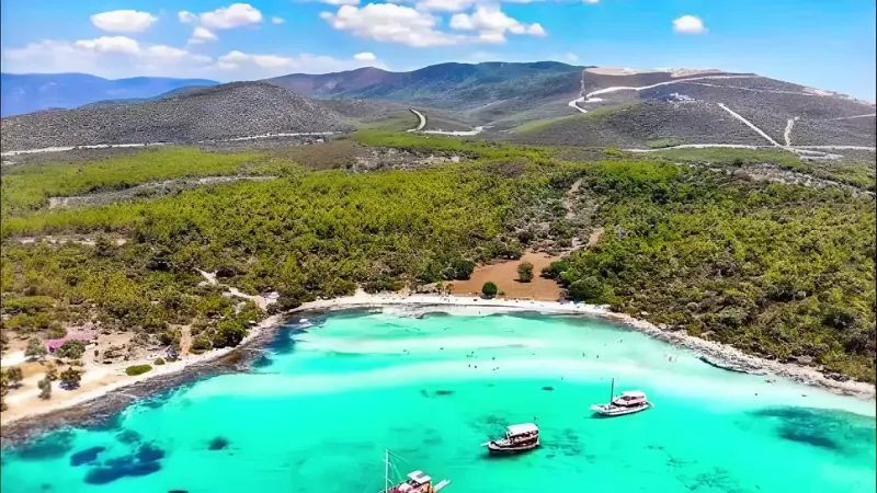 Ne Dikili ne de Çeşme: Turkuaz suyu ile Türkiye'nin gerçek Maldivleri burası