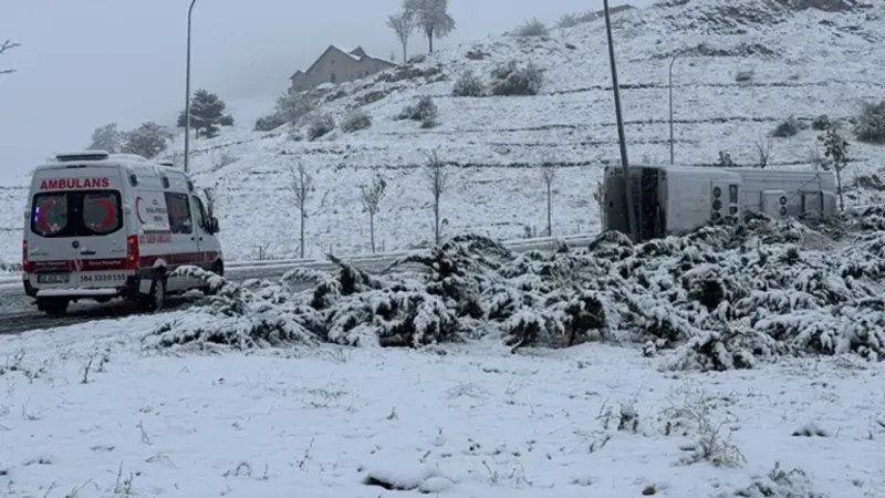 Nevşehir'de İşçi Servisi Kazası: 14 Yaralı! Şok Detaylar