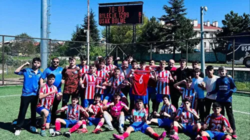 1299 Bilecik Spor Fırtınası! U15'te Rakip Tanımadı!