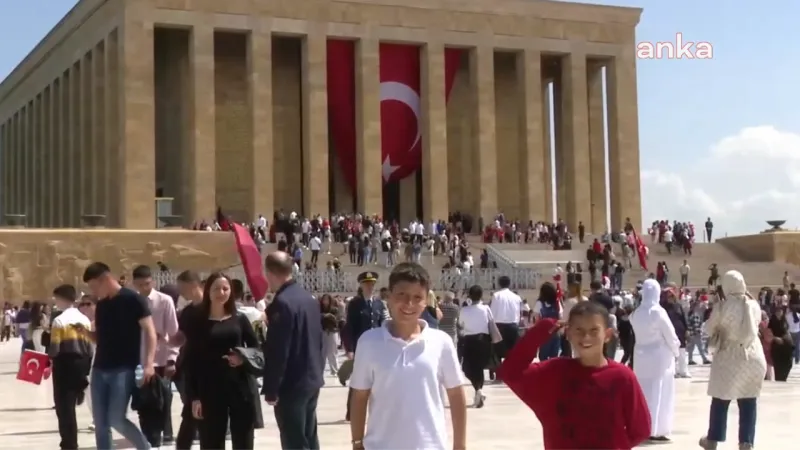 Anıtkabir'de Rekor! 23 Nisan'da Kaç Kişi Ziyaret Etti?