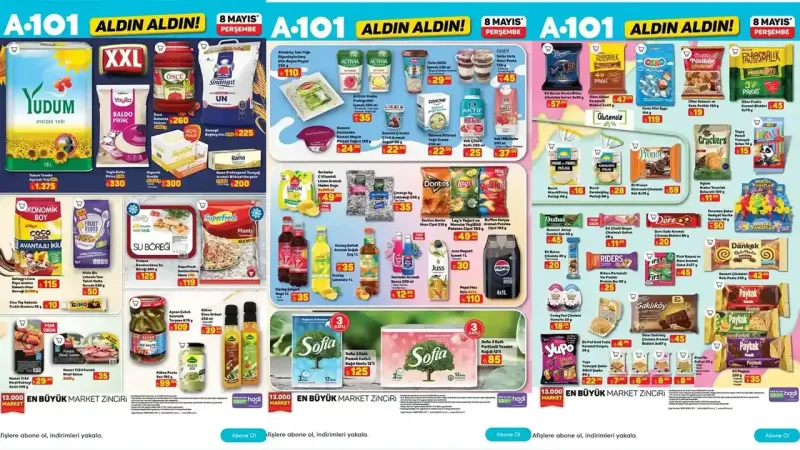 A101 Aktüel: 8 Mayıs'ta Hangi Ürünlerde Şok İndirim Var?