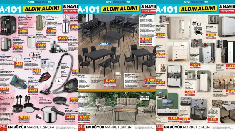 A101'de Şok İndirim! Nem Alma Cihazı ve Daha Neler Var?