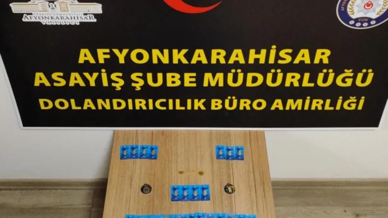 Afyon'da Altın Tuzağı! 7 Kuyumcu Dolandırıldı, Şüpheliler Yakalandı