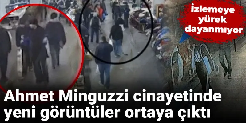 Kan Donduran Anlar! Ahmet Minguzzi Cinayetinde Şok Görüntüler!