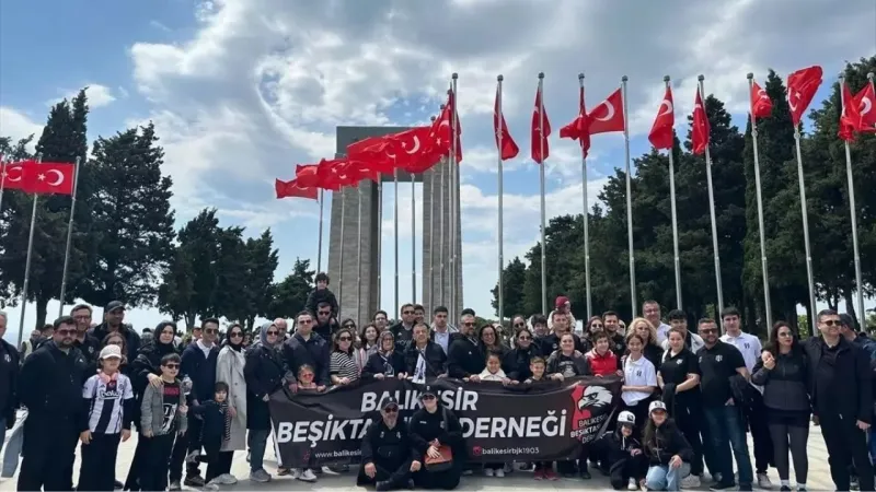 Beşiktaş'tan Duygulandıran Çanakkale Ziyareti! Taraftar Ne Yaptı?