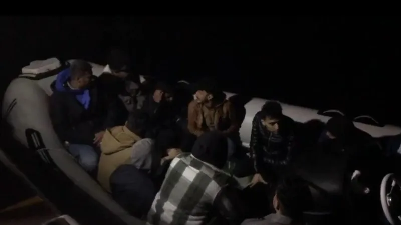 Bodrum'da Göçmen Dramı! Sahil Güvenlik Harekete Geçti