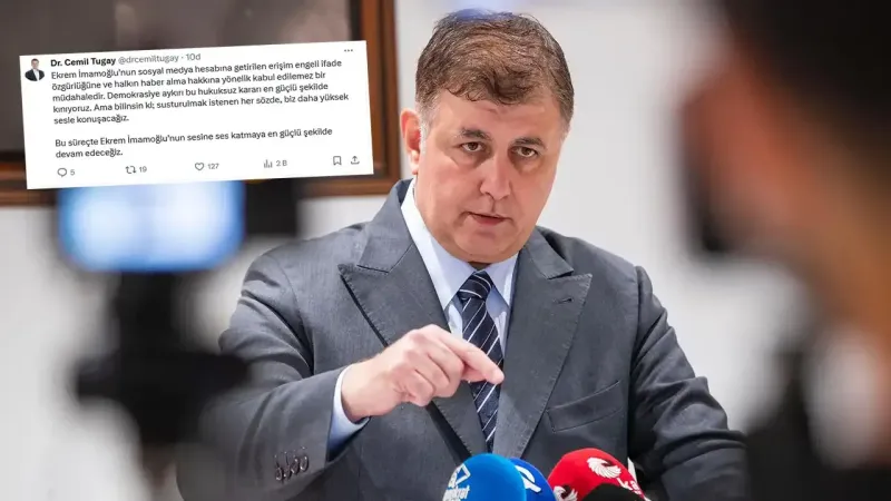 Cemil Tugay'dan İmamoğlu'na Destek: Profil Fotoğrafı Hamlesi!