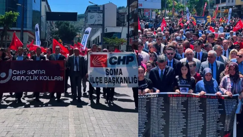 Soma Faciası: CHP'den Sessiz Yürüyüş! Hesap Sorulacak Mı?