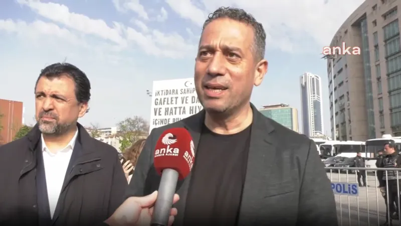CHP'li Başarır'dan Adliye Önünde Voleybollu Protesto! Şoke Eden Sözler