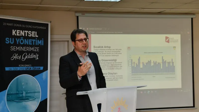 Çiğli'de Su Alarmı! Kentsel Su Yönetimi Semineri Ne Anlattı?