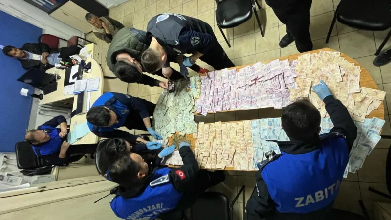 Dilenciden Servet Çıktı! Zabıta Bile Şaştı Kaldı