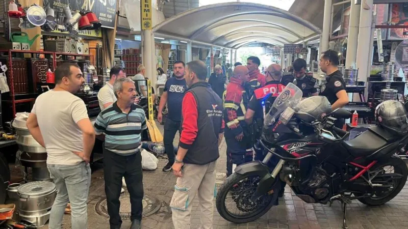 Aydın'da Oksijen Tüpü Faciası! İşyeri Sahibi Alev Alev Yandı!