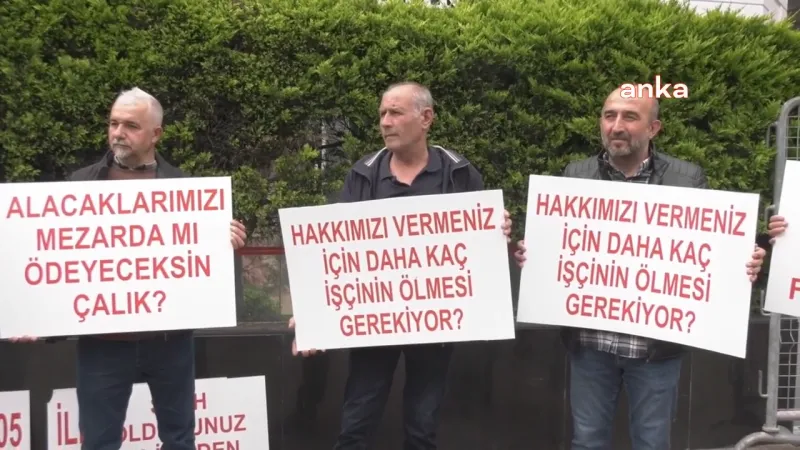 Çalık Holding Önünde İşçi İsyanı: Bizi de mi Öldüreceksiniz?
