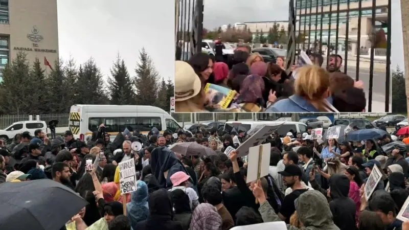 Hayvan Hakları Savunucuları AYM Önünde: Protesto ve Arbede!