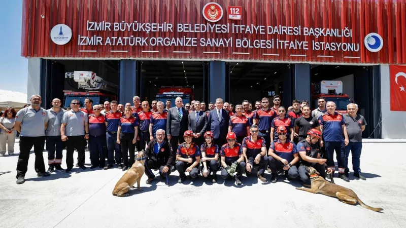 İAOSB'de Dev Yatırım! 75 Milyon TL'lik İtfaiye İstasyonu Açıldı!