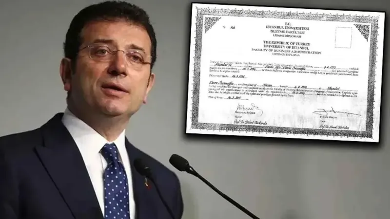 İmamoğlu'ndan Şok Hamle! Diploma İptaline 354 Sayfalık İtiraz!