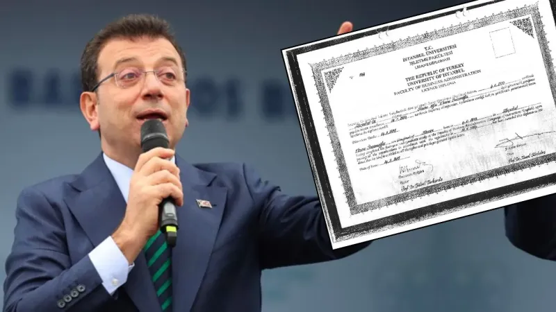 İmamoğlu'nun Diploması İptal Mi Edildi? Avukatından Şok Hamle!