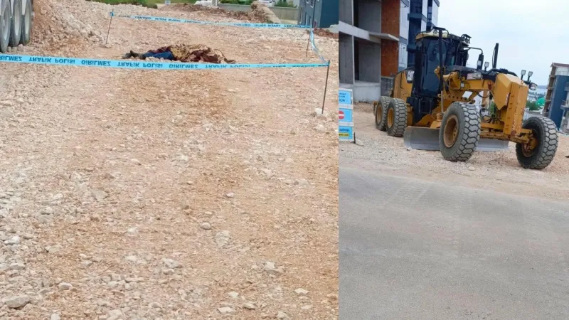 İnşaatta Korkunç Kaza! İş Makinesi Vatandaşı Ezdi