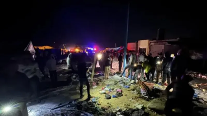 Gazze'de Çadır Katliamı! İsrail'den Kan Donduran Saldırı