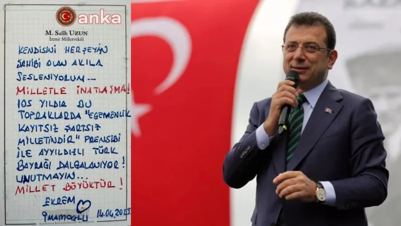 İmamoğlu'ndan Kritik Mesaj: Milletle İnatlaşma!
