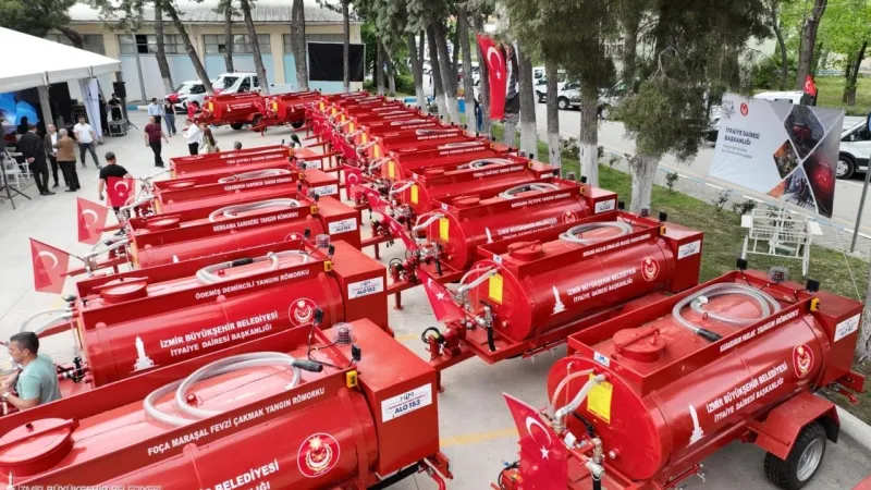 İzmir'e Afet Müjdesi! 184 Yeni Araç Hizmette!