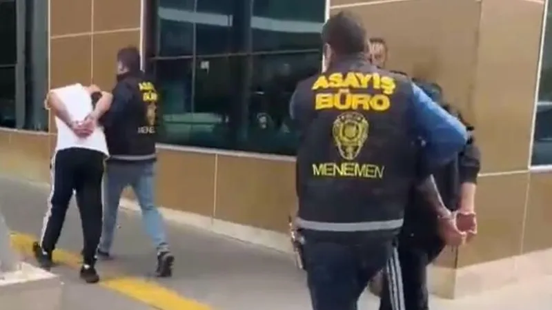İzmir'de Silahlar Konuştu: Saldırganlar Artık Demir Parmaklıklar Ardında!