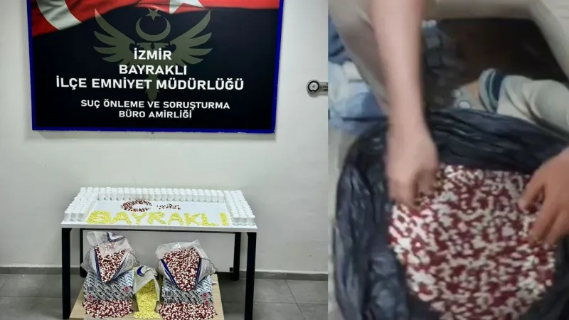 İzmir'de Şok Baskın! 48 Bin Uyuşturucu Hap Ele Geçirildi!