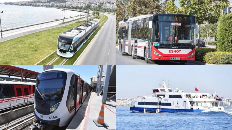 İzmir'de 1 Mayıs Ulaşım Müjdesi! İZBAN Bedava, Diğerleri İndirimli!