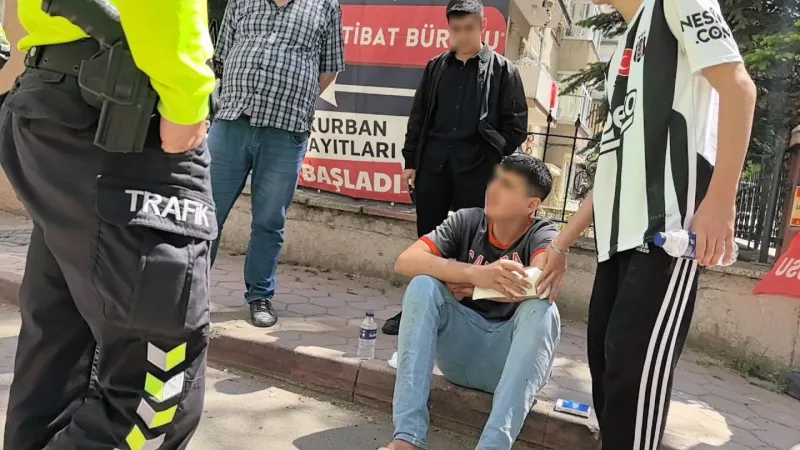 Motosikletli Saldırgan dehşeti! 15 Yaşındaki Çocuğu Bıçakladı!