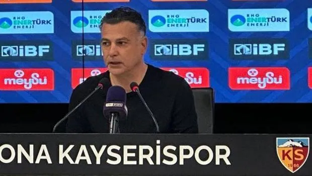 Murat Şahin Hatayspor'un Kayserispor mağlubiyetini değerlendirdi