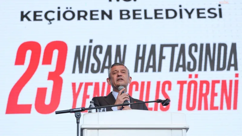 Özgür Özel'den Sert Sözler: Erdoğan'ın Değil Milletin Yanındayız!