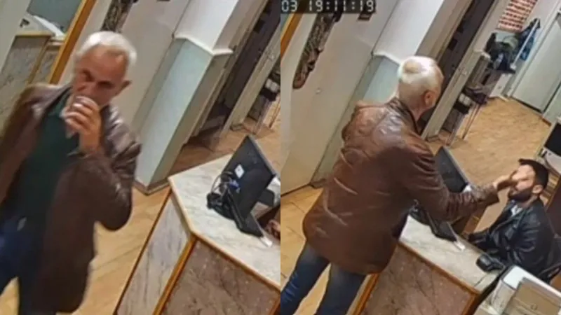 Özgür Özel'e Yumruk Şoku! Saldırganın Otel Görüntüleri Ortaya Çıktı!
