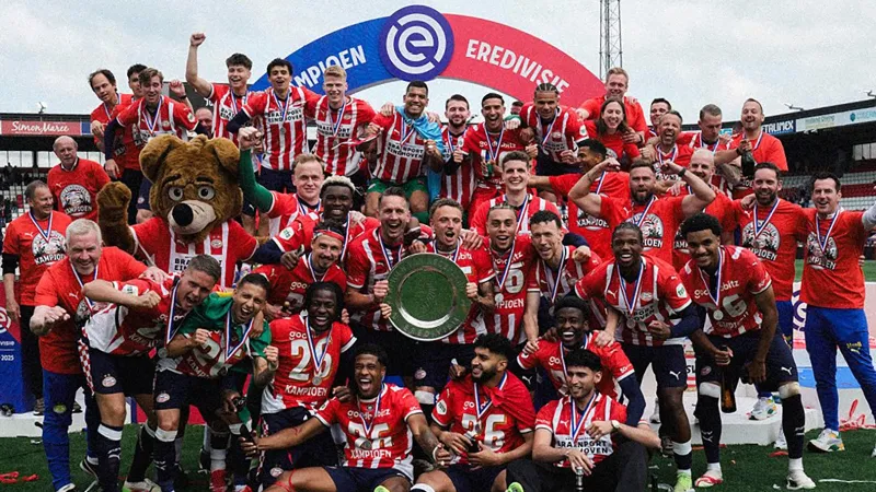 PSV Şampiyon! Hollanda Ligi'nde Zafere Ulaştı!